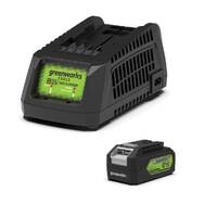 Greenworks 24V Battery 4.0ah and Charger Set 2926807AU-Kit-4