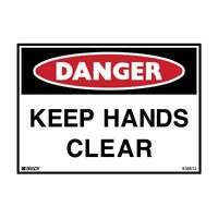 KEEP HANDS CLEAR