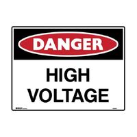 HIGH VOLTAGE STICKER 22.5X17.5CM