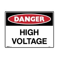 HIGH VOLTAGE STICKER 22.5X17.5CM