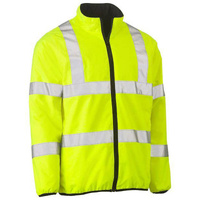 Bisley Taped Hi Vis Reversible Puffer Jacket