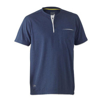 Bisley Flex & Move Cotton Henley Tee