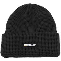 Caterpillar Men's Grid Watch Beanie Hat Warm Winter Ski - Black