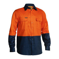 Bisley HI Vis Drill Shirt
