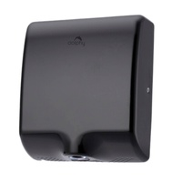 Dolphy tornado touchless automatic wall mount hand dryer 1000w stainless steel - black