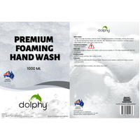 Dolphy foaming hand soap 1000ml (pack of 6)