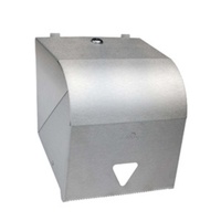 Dolphy secure lock stainless steel paper towel dispenser - silver