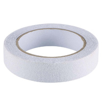 Clear anti skid safety tape - transparent slip-resistant tape for high traffic areas (25mm x 18m)