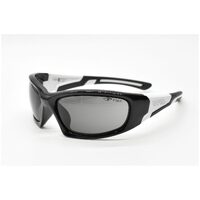Eyres by Shamir BERCY Matt Black & White Frame Grey Lens Safety Glasses