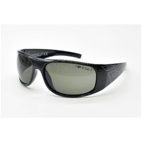 Eyres by Shamir XCCESS Shiny Black Frame Polarised Grey Lens Safety Glasses
