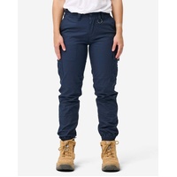 Womens Cuffed Pant Navy