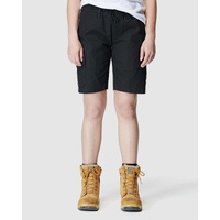 Womens Elastic Utility Short Black