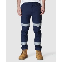 Mens Reflective Slim Pant Navy