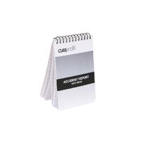 Accident Report Note Book with Pencil 10x Pack