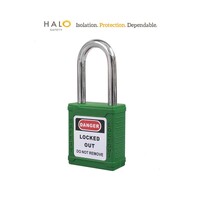Halo Safety 38mm Safety Lock Green KD One Key