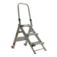 Gorilla Heavy duty 3 step stair Ladder 0.66m 150kg Industrial