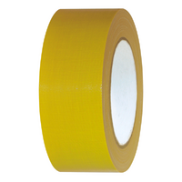 Husky Tape 36x Pack 104 Yellow Cloth Tape 48mm x 25m