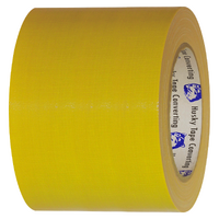 Husky Tape 12x Pack 105 Yellow Cloth Tape 96mm x 25m
