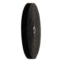 Husky Tape 12x Pack HL25 Back to Back Black Hook and Loop