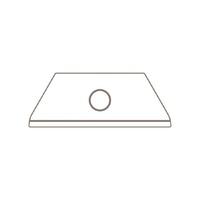 Martor Ceramic Blade 65232C with rounded tips 2x Pack