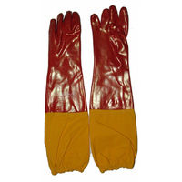 Maxisafe Red PVC 60cm Gauntlet 12x Pack