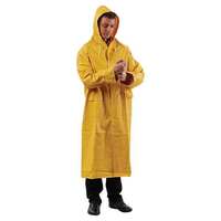 Yellow Full Length PVC Rain Coat