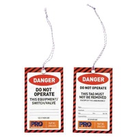 Safety Tag -125mm x 75mm Danger