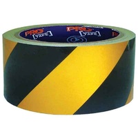 Self Adhesive Hazard Tape Yellow & Black 30m x 50mm 5 Pack