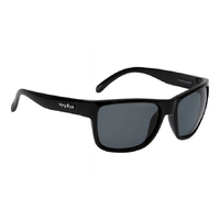 Ugly Fish PT9640 Shiny Black Frame Smoke Lens Fashion Sunglasses