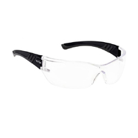Ugly Fish Commando RS1414 Matt Black Frame Clear Lens Safety Sunglasses