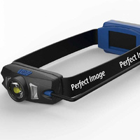 500 Lumen Rechargeable headlamp with sensor