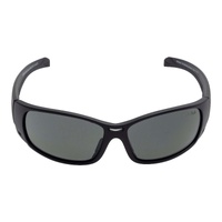 Armour polarised safety sunglasses rsp5066 - matt black frame/smoke lens