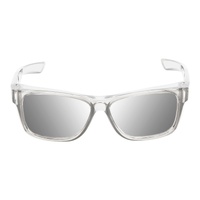 Sparkie photochromic safety sunglasses - clear frame/smoke lens