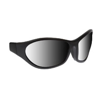 Cruize photochromic motorcycle lens rsph909 - matt black frame/smoke photochromic lens