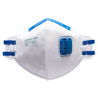 Portwest FFP2 Valved Dust Mist Fold Flat Respirator (Pk20) Colour White Size