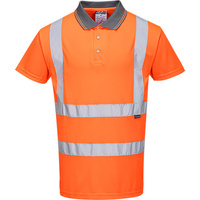 Portwest Hi-Vis Short Sleeved Polo 2x Pack