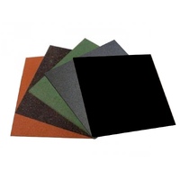 Rubber Patio Paver Recycled Rubber 1000 x 1000 x 15mm Pack of 10
