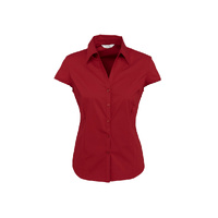 Biz Collection Ladies Metro Cap Sleeve Shirt