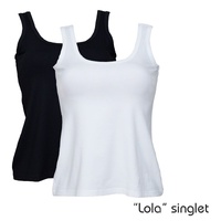 Bamboo Womens Singlet Lola