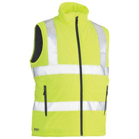 Bisley Taped Hi Vis Puffer Vest