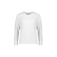Biz Care Performance Womens Cotton L/S Tee