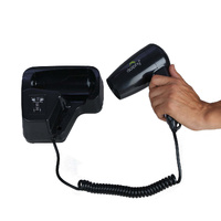 Dolphy fast-drying wall mounted hair dryer 1200w - black