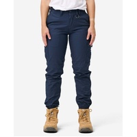 Womens Cuffed Pant Navy