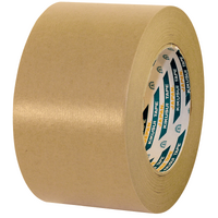 Husky Tape 30x Pack 108 Flatback Paper Tape Brown 72mm x 50m