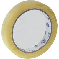 Husky Tape 96x Pack 155 Clear Stationery Tape 19mm x 66m