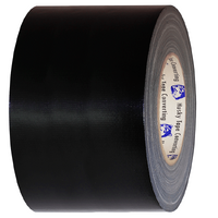 Husky Tape 12x Pack 360 Black Gaffer Tape 96mm x 40m