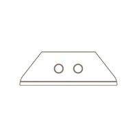 Martor Ceramic Blade 60099C with rounded tips 2x Pack