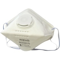 P2 Flat Fold Respirator with Valve card of 3