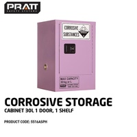 Corrosive Storage Cabinet 30L 1 Door 1 Shelf