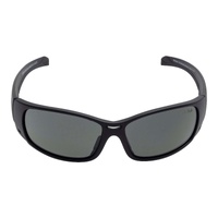 Armour polarised safety sunglasses rsp5066 - matt black frame/smoke lens